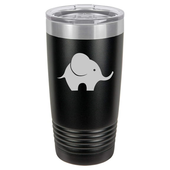 Tumbler Stainless Steel Vacuum Insulated Travel Mug Baby Elephant