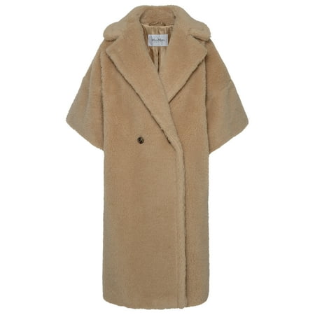 

MAX MARA Cappotto Primo In Misto Cammello Beige