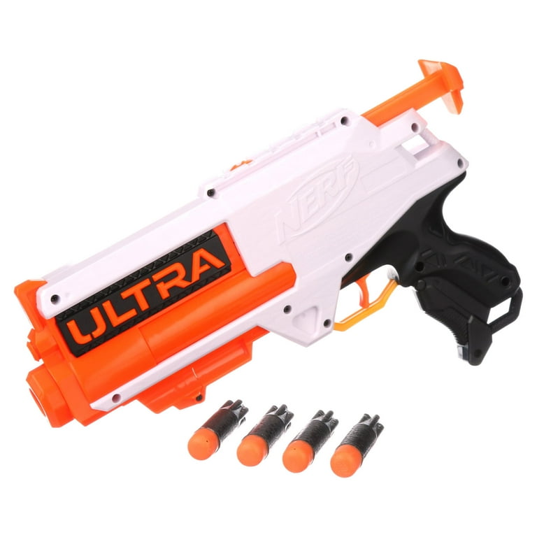 Nerf Ultra Four Blaster, Includes 4 Official Nerf Darts