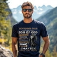 thumbnail image 3 of November Man Tee - Inspirational Christian T-Shirt Gift for Men - Son of God T-Shirt with Empowering Faith Design, 3 of 4