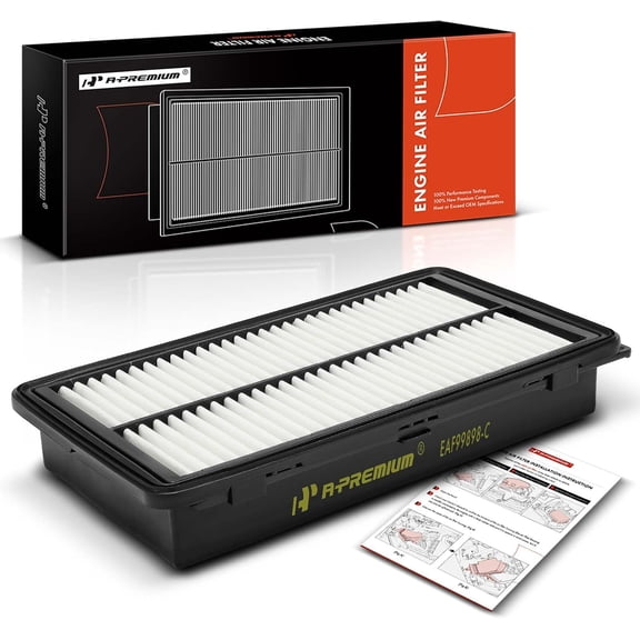 A-Premium Engine Air Filter Compatible with Genesis GV80 2021 2022 2023, 2.5L, Replace# PA99898, 28113T6210