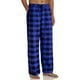 thumbnail image 1 of Plaid Men's Pajamas Drawstring Sleep Pants Soft Comfy Sleepwear with Pockets, 1 of 2