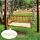 thumbnail image 2 of Cojín impermeable para banco de exterior, cojín para muebles de jardín, cojines para el respaldo de sillas de patio y cojines para asientos. Blanco 100x50x10cm, 2 of 9