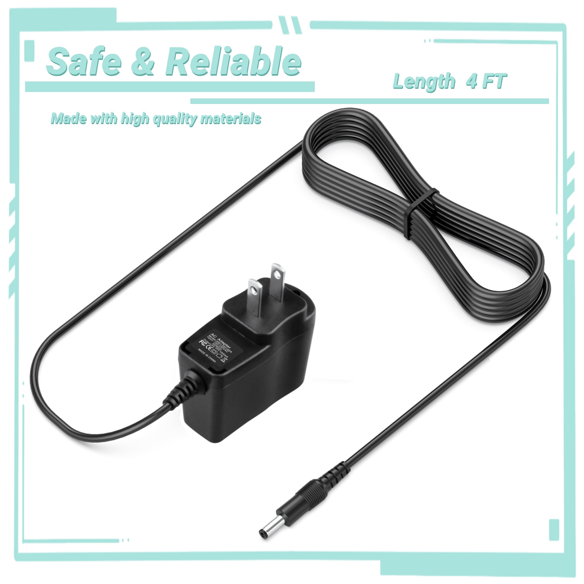 Yolmary 5V 1A DC Power Supply Adapter 5W AC/DC Charger AC 100V-240V to DC 5 Volt 1Amp 0.5A