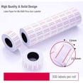 thumbnail image 5 of Price Gun Stickers Labels Paper for Price Gun Labeller, Super Sticky Price Tag Labels Price Sticker, Label Stickers for Price Tag Machines (10 Roll), 5 of 5