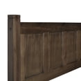 thumbnail image 7 of Grain Wood Furniture Shaker Solid Wood Panel Platform Bed, Queen Size, Expresso, 7 of 7