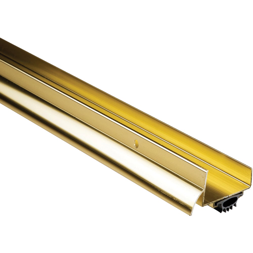 MD 13/4 In. X 36 In. Brite Gold Aluminum Drip Cap & Door Bottom