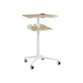 thumbnail image 2 of Safco Active Vum - Workstation - mobile - rectangular - natural wood, 2 of 2