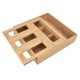 thumbnail image 1 of Organizador de Bolsas de Cocina de Bambú 21 Pegatinas Marcables Soportes de Almacenamiento de Bolsas Ziplock de Cocina con 4 Ranuras para la Cocina del Hogar ANGGREK Otros, 1 of 8