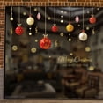 thumbnail image 3 of RV Adhesivo de pared de Navidad Escaparate de la tienda Calcomanía de Navidad dorada brillar Electrónica, 3 of 4