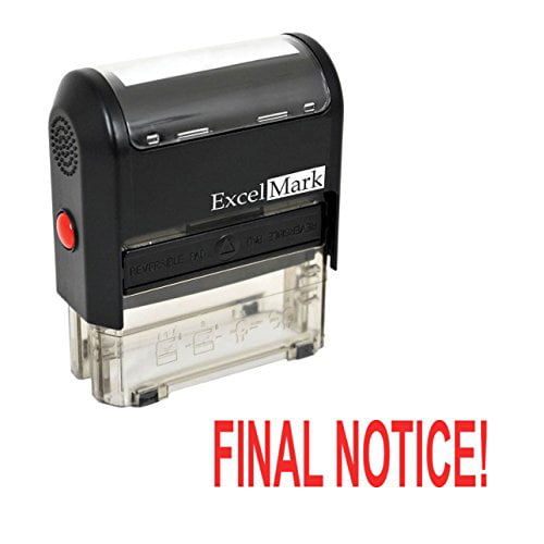 Red Ink E-5105 Strictly Confidential Office Self Inking Rubber Stamp 