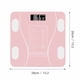 thumbnail image 4 of Báscula de peso corporal Máximo 396 lb Análisis inteligente de alta precisión Báscula corporal Bluetooth para hombres y mujeres Rosa, 4 of 10