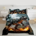 thumbnail image 2 of Feelyou Dinosaur Animal Twin Comforter Sets, Teens Kids Boys Girls Bedding Set, 2 Pieces, 2 of 8