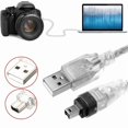 thumbnail image 2 of Mini DV MiniDV USB data cable FireWire IEEE 1394 HDV camcorder for PC editing, 2 of 3