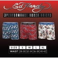 thumbnail image 5 of Ed Hardy Mens Underwear Boxer Briefs Comfortable, Breathable, Stylish Design 3 Pack, Shark, Flag, Eagle, XX-Large, 5 of 5