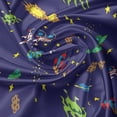 thumbnail image 5 of Ambesonne Space Valance Pack of 2, Doodle Cosmos Elements, 54"X12", Multicolor, 5 of 5