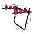 thumbnail image 4 of Support, Adapté aux Suvs Arrière de Voiture 3 Vélos Support de Voiture Robuste Compatible avec Vélos Support de Porte-Bagages Arrière 3 Support de Porte-Bagages de Vélo Support de Porte-Bagages Robuste, 4 of 6