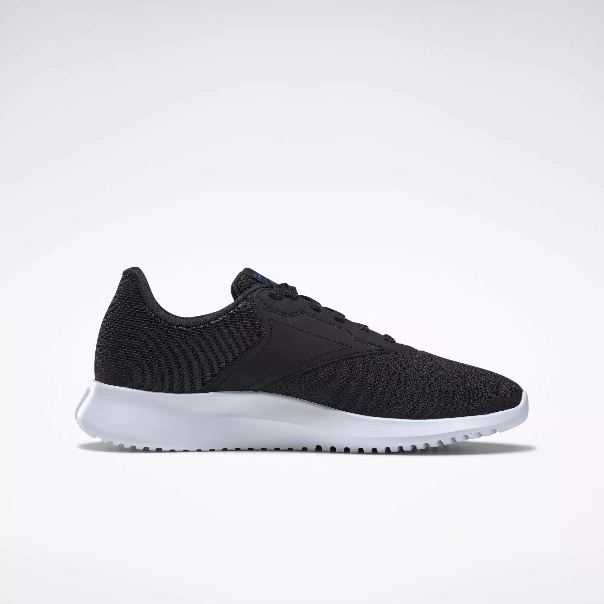 reebok racer black shoes