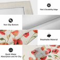 thumbnail image 6 of Red Poppy Outdoor Rug for Patio/Deck/Porch, Non-Slip Large Area Rug 6 x 9 Ft, Spring Summer Flowers Botanical Rustic Indoor Outdoor Rugs Washable Area Rugs, Reversible Camping Rug Carpet Runner, 6 of 8