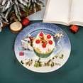 thumbnail image 4 of Campana Para Cocina Eight Inch Ambient Christmas Ceramic Bowl High Temperature Dishware Christmas Dinnerware Dishwasher And Microwave Safe, 4 of 6