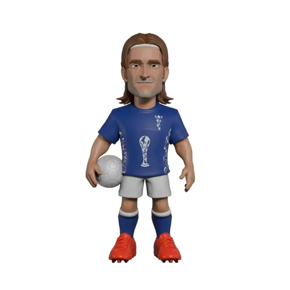 MINIX World Cup Legends Francesco Totti Italy Soccer Collectible Action Figure – 12 cm