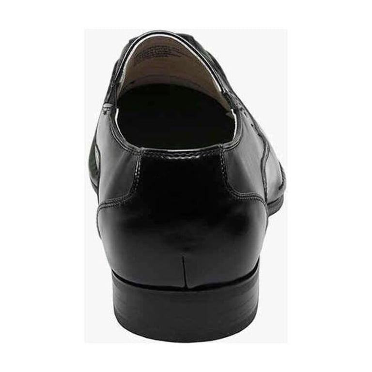 Stacy Adams Templin Black Leather Loafers Stacy Adams Templin Men Apron Toe Leather Black Loafers Size  main image 2