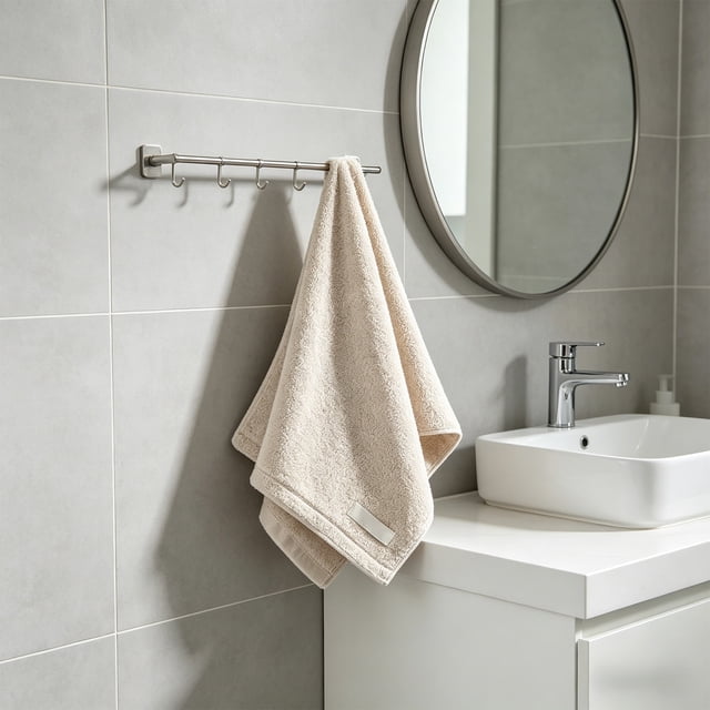 Soft Absorbent Face Towel | Hand Towel for Daily Use | Breathable Cotton Towel for Home Bathroom