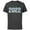 Charcoal, variant on Mickey and Minnie 2022 New Year’s Eve - Short Sleeve Cotton T-Shirt for Adults - Customized-Black