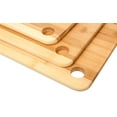 thumbnail image 3 of Imperial Home 3 pc Bamboo Cutting Board with Holder, 3 of 8