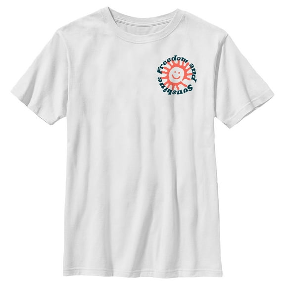 Boy's Lost Gods Free And Sunshine  Graphic T-Shirt