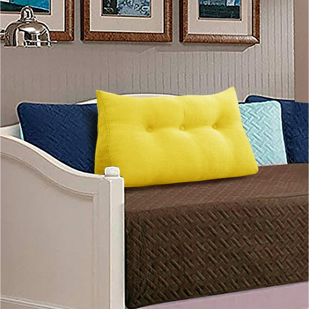 large bolster headboard backrest pillow