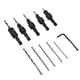thumbnail image 1 of Juego de brocas avellanadoras métricas 11 piezas Jadeshay Herramientas para trabajar la madera A, 1 of 8