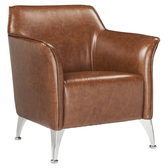 ACME Teague Flared Arm Accent Chair in Brown