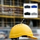 thumbnail image 4 of Ounissouiy Banda para el sudor del sombrero Forro de casco duro Hebilla de tela Suavidad multicolor Mano de obra fina Conveniencia Estabilizador Pieza Suministros de limpieza para el hogar Azul claro Ounissouiy HA083705-02, 4 of 6