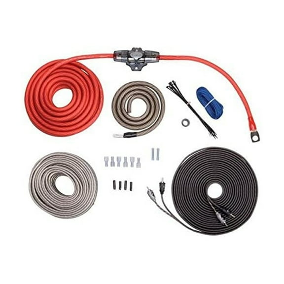 4 AWG Complete Car Amplifier Installation Kit