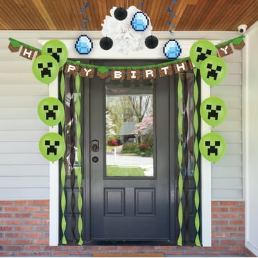 Minecraft Party Table Decorating Kit, 23pcs - Walmart.com