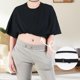 thumbnail image 4 of 4pcs No Show Women's Stretch Belt, No Show Invisible Belt for Men Elastic Web Strap Waist Stretch Belt with Flat Buckle for Jeans Pants, 4 of 5
