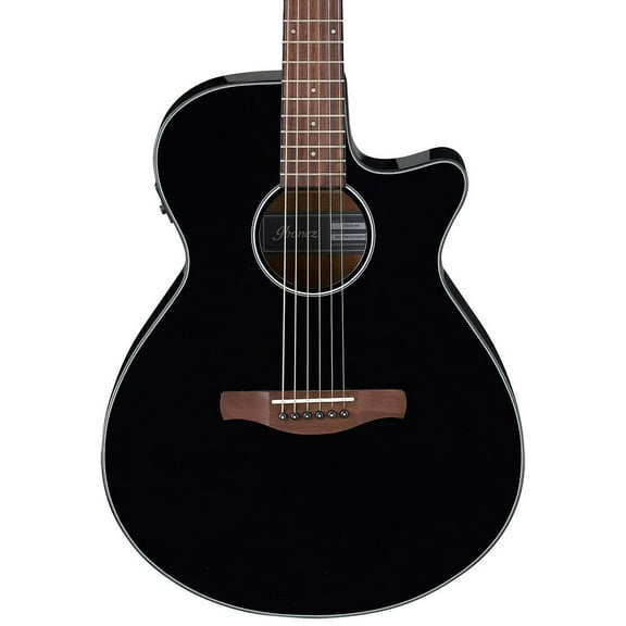 Ibanez AEG50 Acoustic Electric Guitar, Walnut Fretboard, Black High Gloss