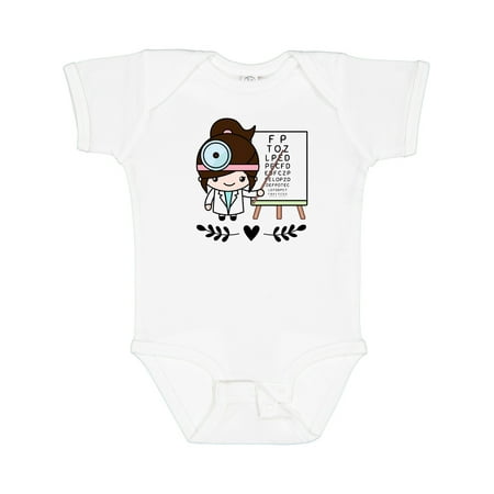 

Inktastic Optometrist Girl Girls Baby Bodysuit