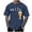 Dark Blue, variant on Mens Drinking T-Shirt Graphic Tee with Cartoon Print for Celebration and Party Enthusiasts Comfortable Shirt