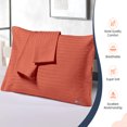 thumbnail image 3 of SGI Pillow Case Brick Red Solid 600 TC Body PillowCase 2 Piece, 3 of 5