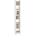 thumbnail image 3 of Hzuaneri 7-Tier Bookcase, Narrow Bookshelf, Tall Skinny Display Bookcase with Cube Storage, Adjustable Shelves, for Living Room, Office, Study, Bedroom, White, 9.4 x 11.8 x 84.3 inch, 3 of 8