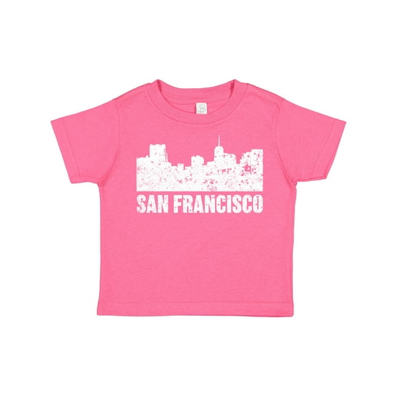 Inktastic San Francisco Skyline with Grunge Boys or Girls Toddler T-Shirt