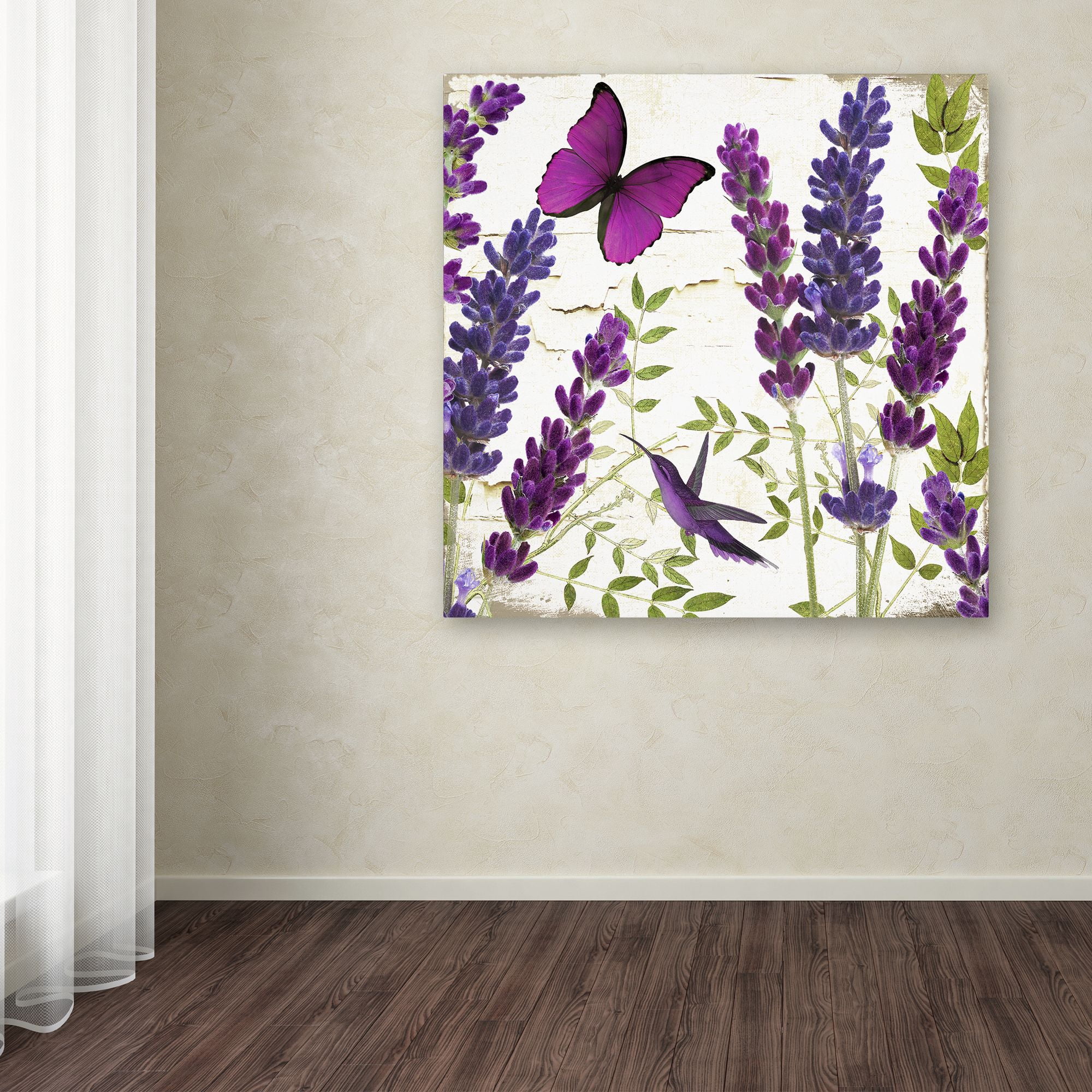 Trademark Fine Art "Lavender II" Canvas Art by Color Bakery