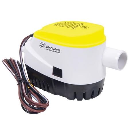 Seachoice 8116805 12V 1100 Gph Automatic Bilge Pump