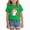 H645-Green, variant on TOWED22 Spooky Season Shirts for Toddler Baby Boys Girls Halloween T-Shirt Ghost Graphic Tees Short Sleeve Tops,Red,12-13 Y