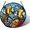 Underwater World Coral Fish Panel 617, variant on Stained Glass Window Hanging, Underwater World Coral Fish Suncatcher Diamond Glass Panel Sun Catchers Decor for Birthday for Women, Men, Wife, Aunt, and Mom