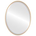 thumbnail image 1 of Singapore Framed Oval Mirror - Gold Paint - 25" x 37", 1 of 7