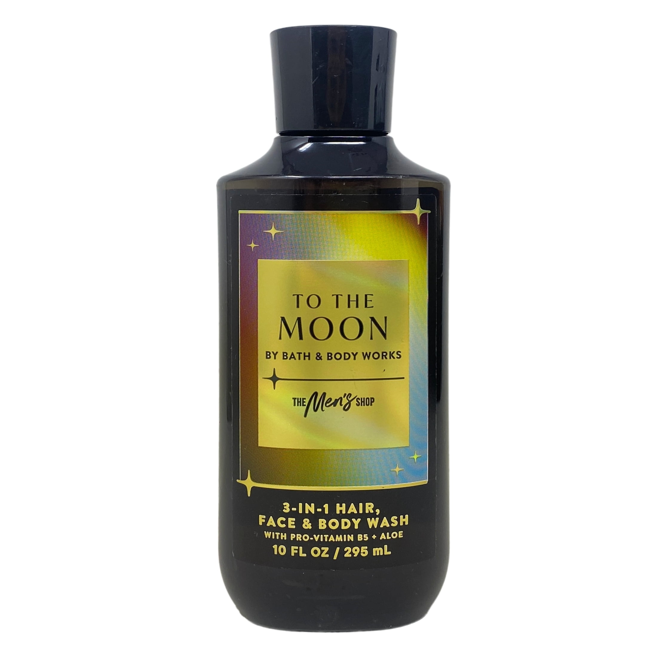 Bath & Body Works The Men's Shop To The Moon 3 Pack Body Wash Bundle with a Charcoal Scrub Bar Soap - Full Size