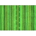 thumbnail image 1 of Ahgly Company Indoor Rectangle Abstract Green Modern Area Rugs, 4' x 6', 1 of 4